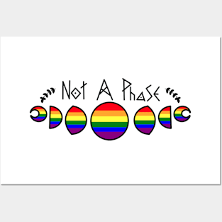 Not A Phase- Gay Posters and Art